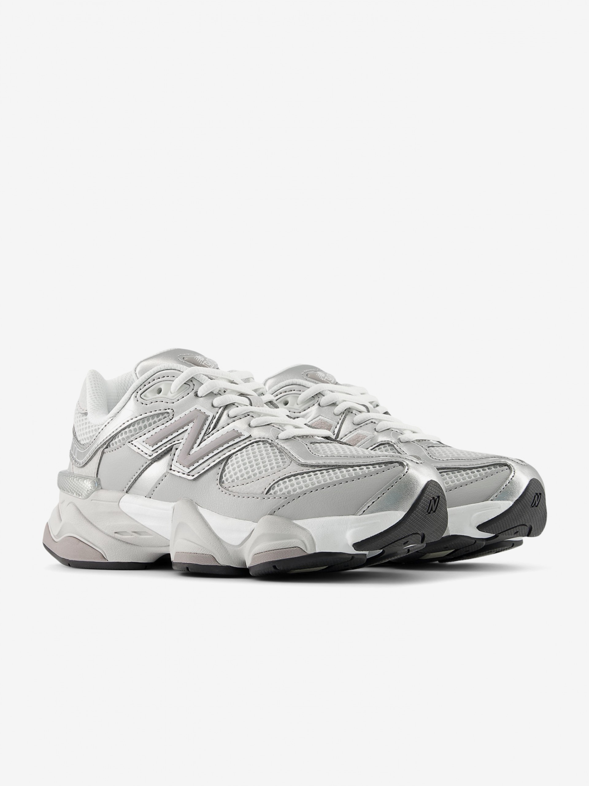 Zapatillas New Balance G9060 V1 Grises, Plateadas y Blancas J