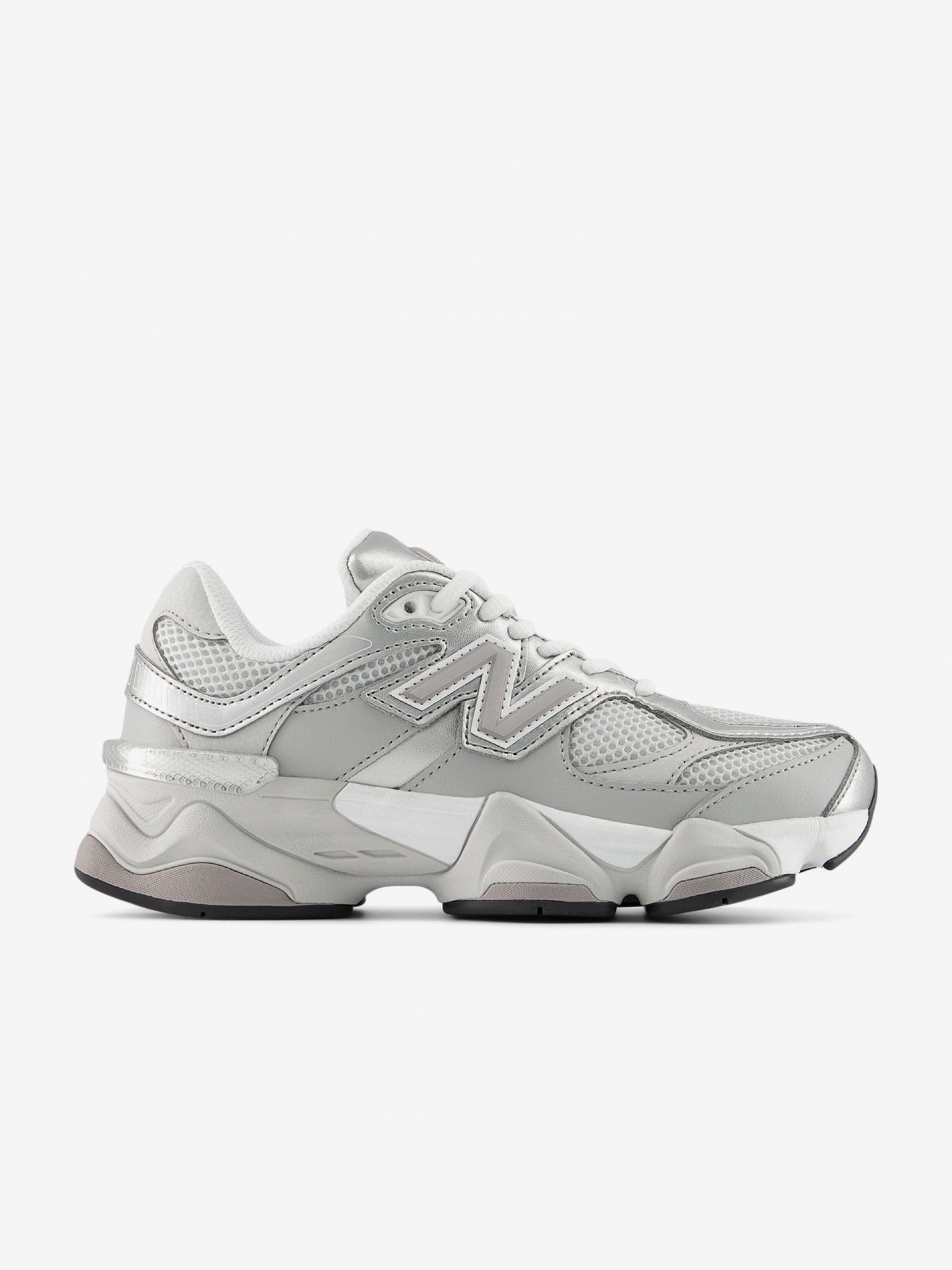 Zapatillas New Balance G9060 V1 Grises, Plateadas y Blancas J