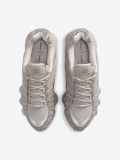 Zapatillas Nike Shox TL SE Beige y Plateadas Para Mujer