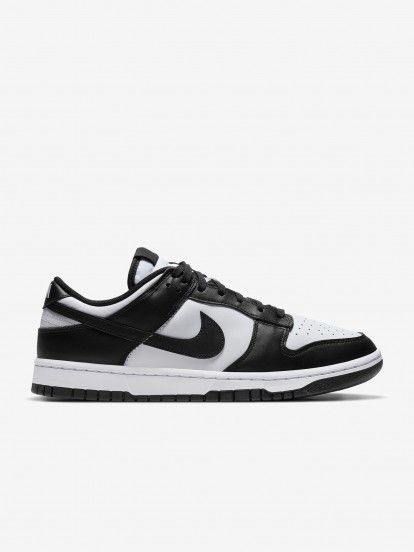 Sapatilhas Nike Dunk Low Retro Pretas e Brancas