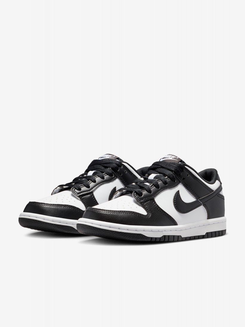 Nike Dunk Low Black and White Junior Sneakers