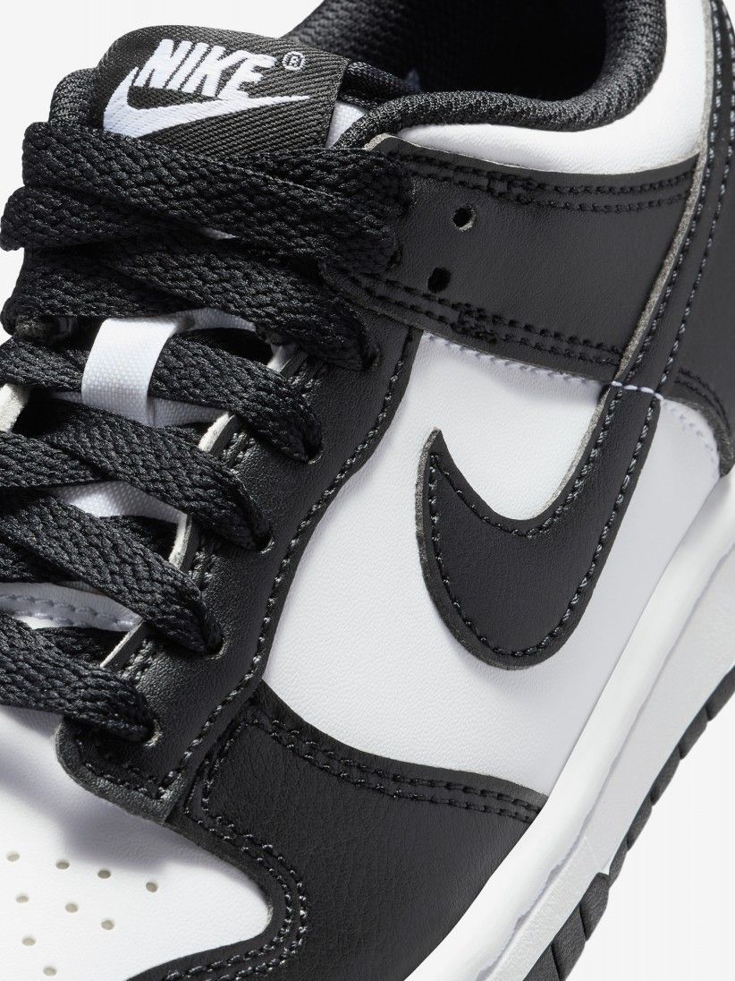 Nike Dunk Low Black and White Junior Sneakers