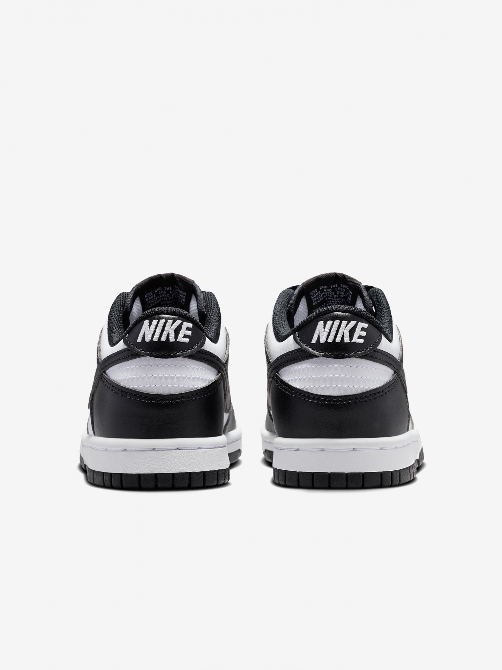 Zapatillas Nike Dunk Low Negras y Blancas Júnior