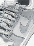 Nike Dunk Low Grey and White Junior Sneakers