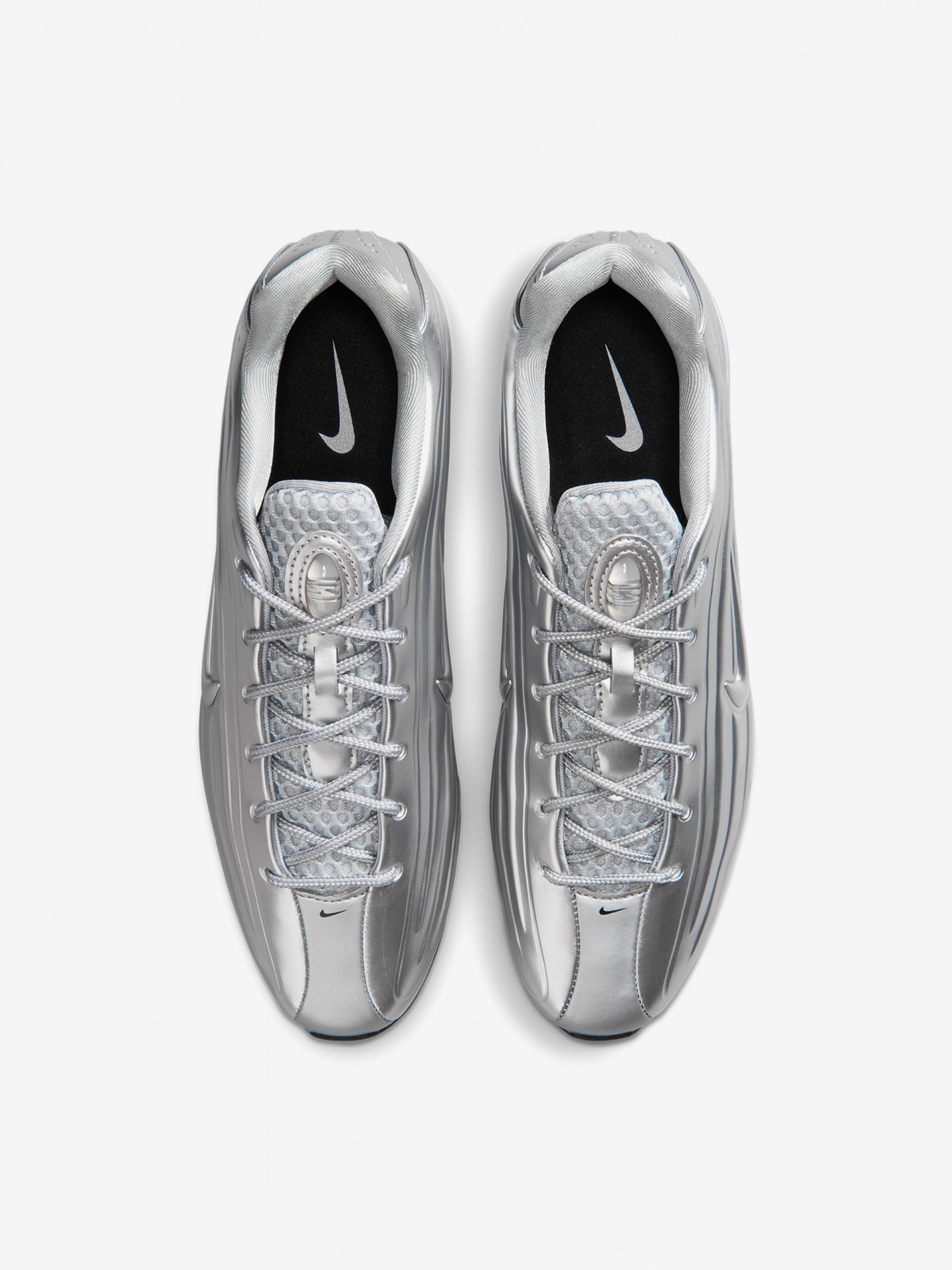 Zapatillas Nike Shox Z Plateadas Para Mujer