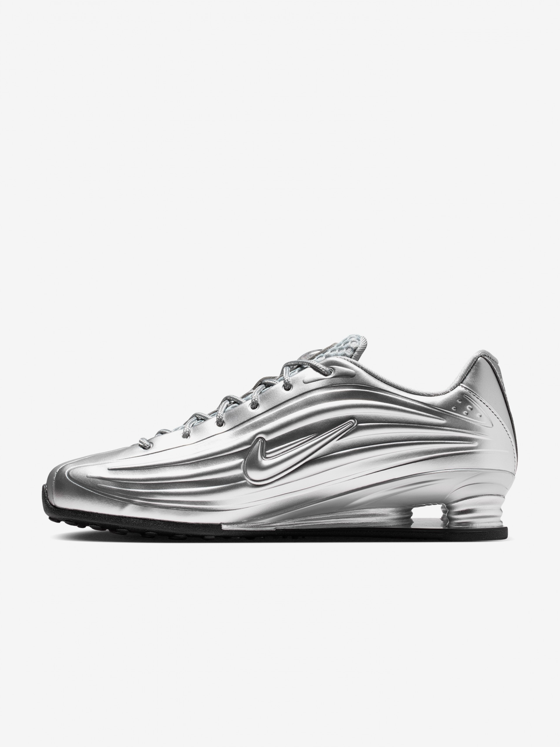 Zapatillas Nike Shox Z Plateadas Para Mujer