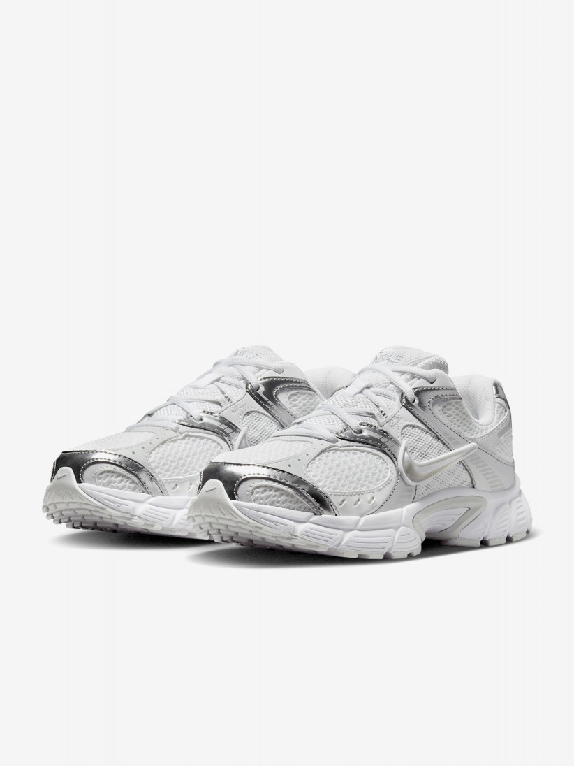 Sapatilhas Nike V5 RNR Brancas e Prateadas Para Mulher