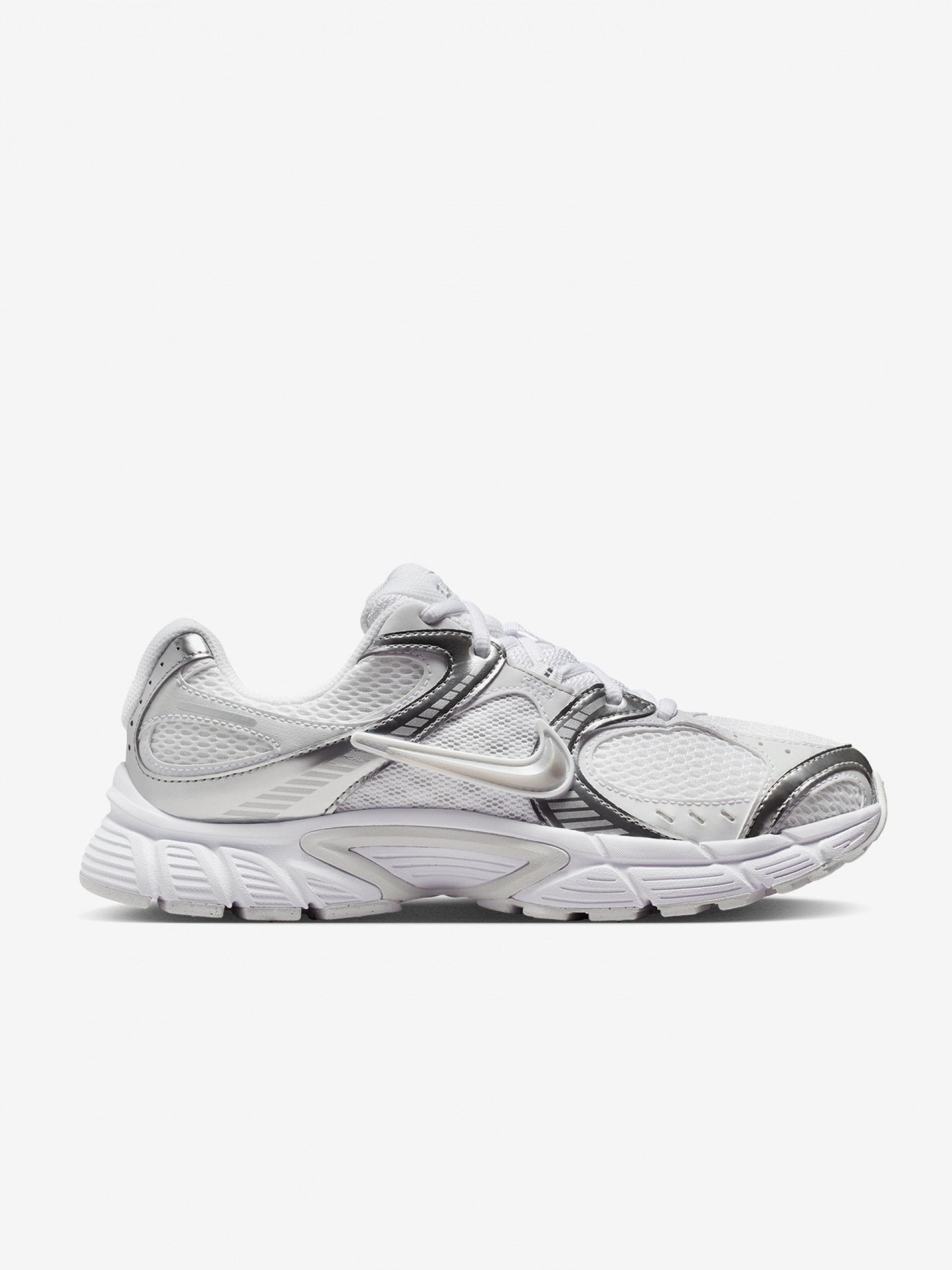 Sapatilhas Nike V5 RNR Brancas e Prateadas Para Mulher
