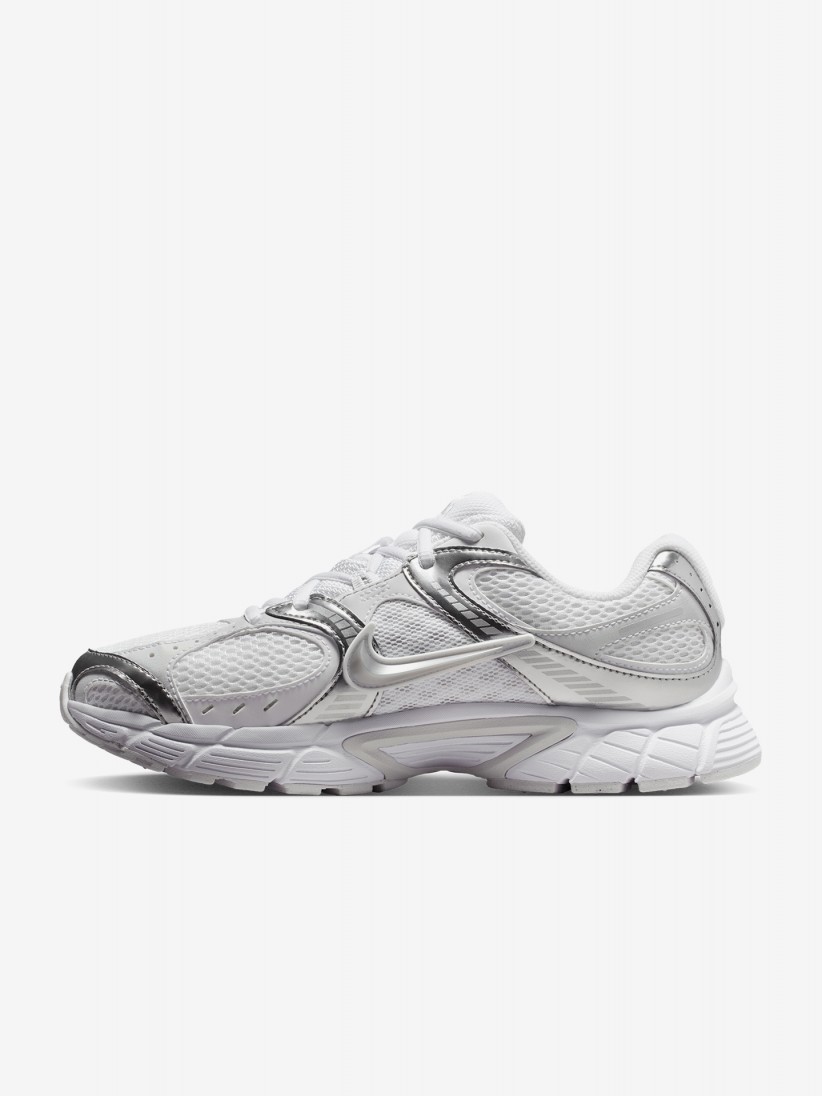 Sapatilhas Nike V5 RNR Brancas e Prateadas Para Mulher