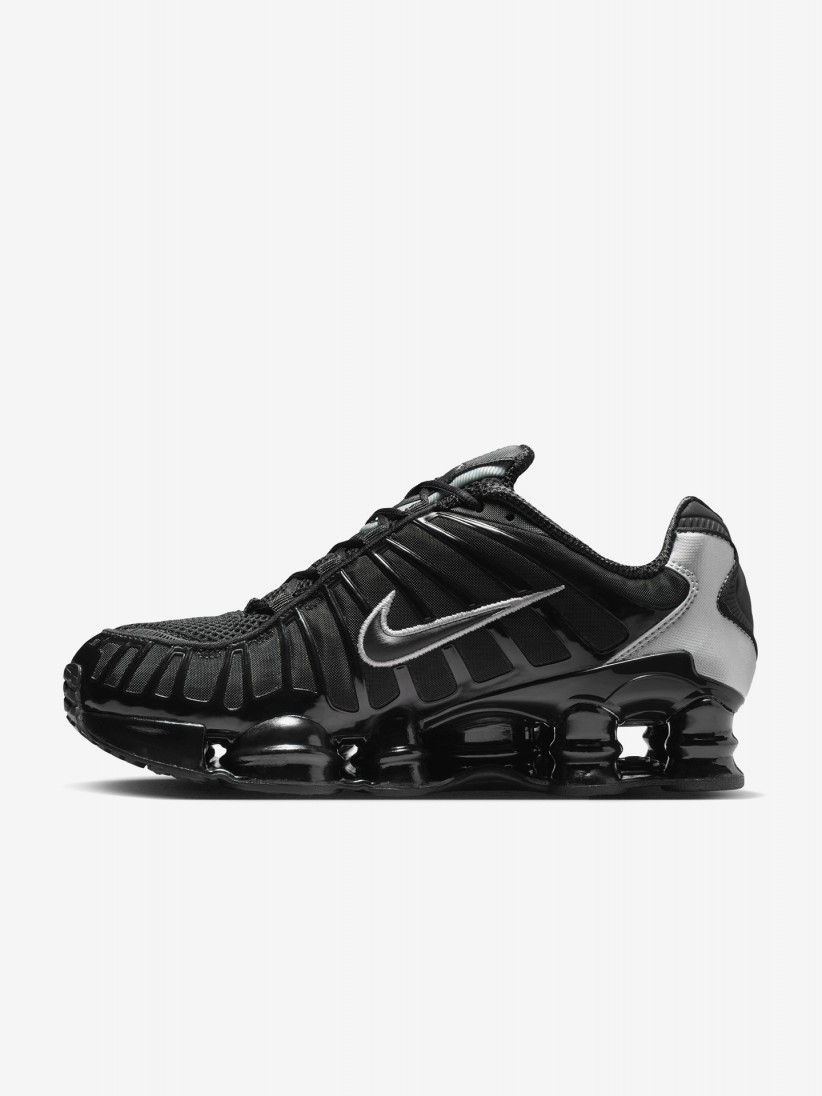 Nike Shox TL Black and Silver Sneakers For Women