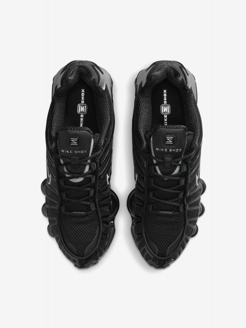 Nike Shox TL Black and Silver Sneakers For Women