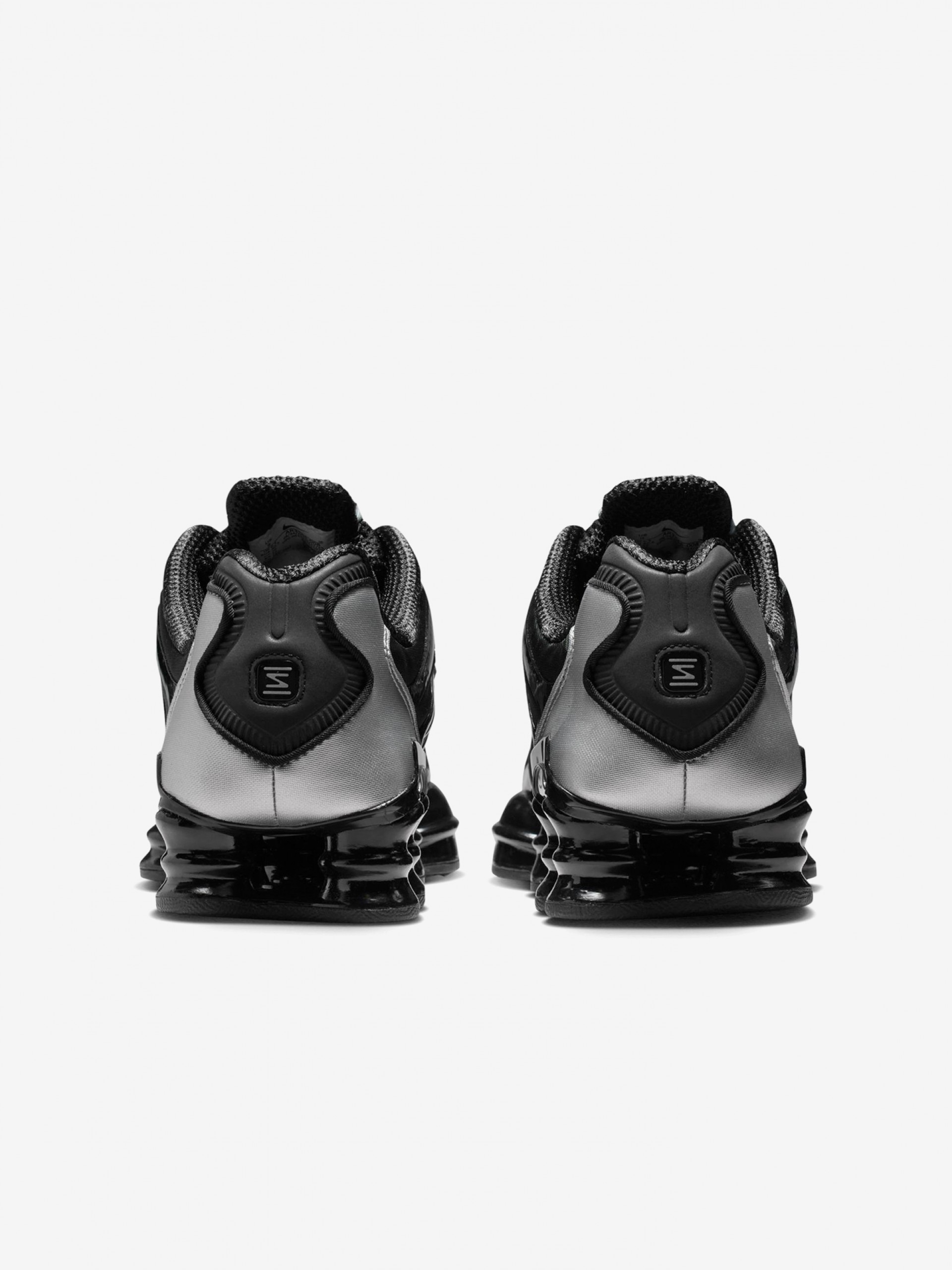 Zapatillas Nike Shox TL Negras y Plateadas Para Mujer