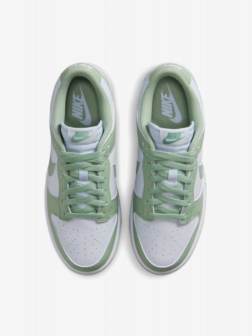 Sapatilhas Nike Dunk Low Verdes e Azuis Para Mulher