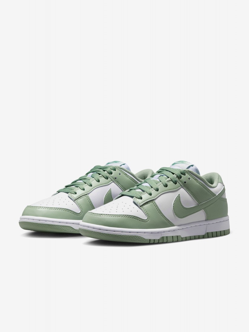 Sapatilhas Nike Dunk Low Verdes e Azuis Para Mulher