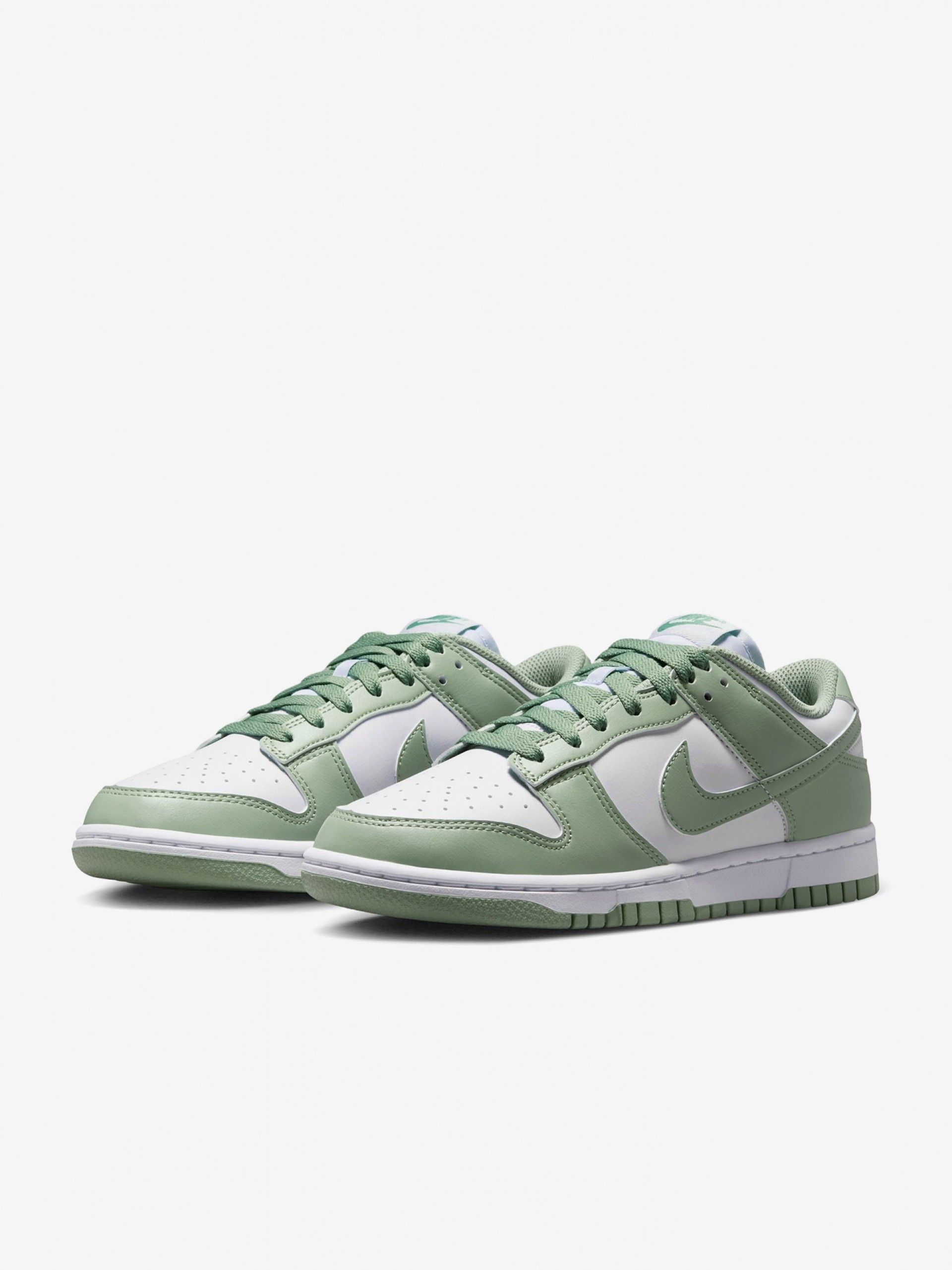 Sapatilhas Nike Dunk Low Verdes e Azuis Para Mulher