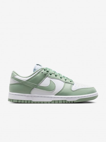 Sapatilhas Nike Dunk Low Verdes e Azuis Para Mulher