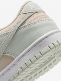 Nike Dunk Low Beige, Blue and Green Nubuck Junior Sneakers