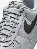 Nike Air Force 1 07 LV8 Grey and Black Sneakers For Men