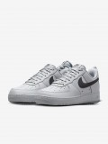 Nike Air Force 1 07 LV8 Grey and Black Sneakers For Men