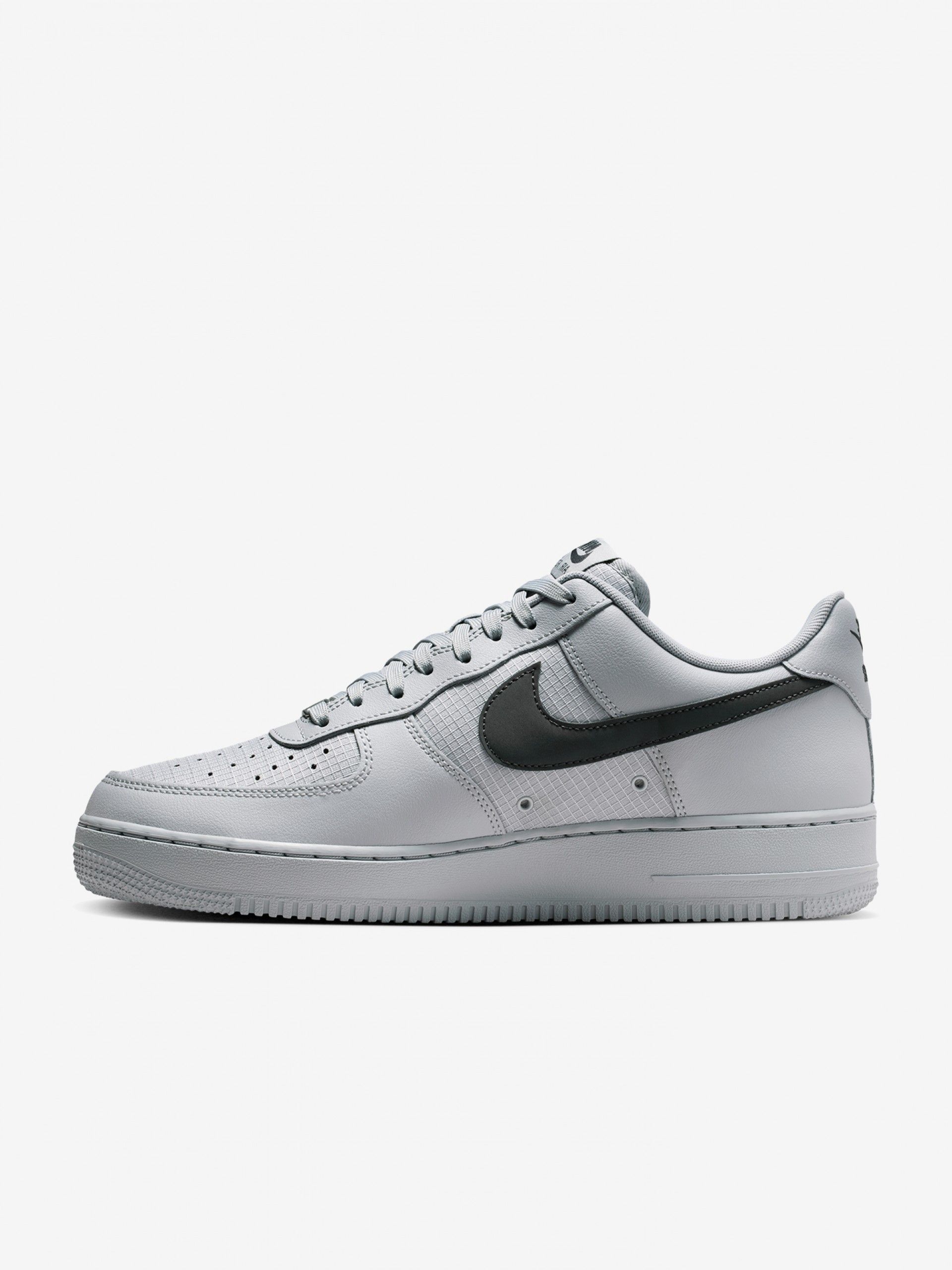 Sapatilhas Nike Air Force 1 07 LV8 Cinzentas e Pretas Para Homem