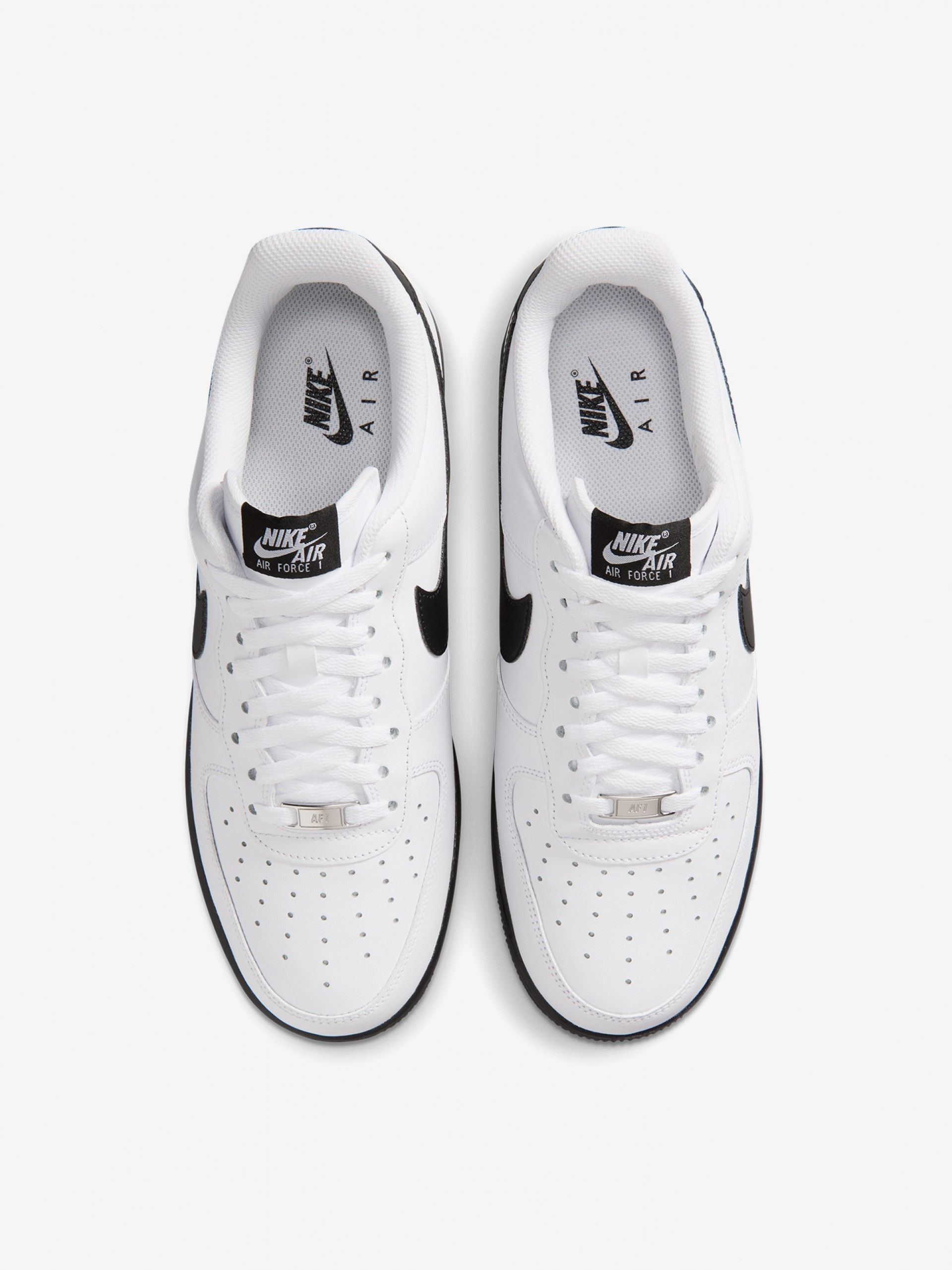 Nike Air Force 1 07 White and Black Sneakers For Men