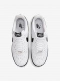 Sapatilhas Nike Air Force 1 07 Brancas e Pretas Para Homem