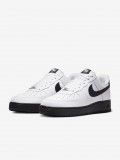 Sapatilhas Nike Air Force 1 07 Brancas e Pretas Para Homem