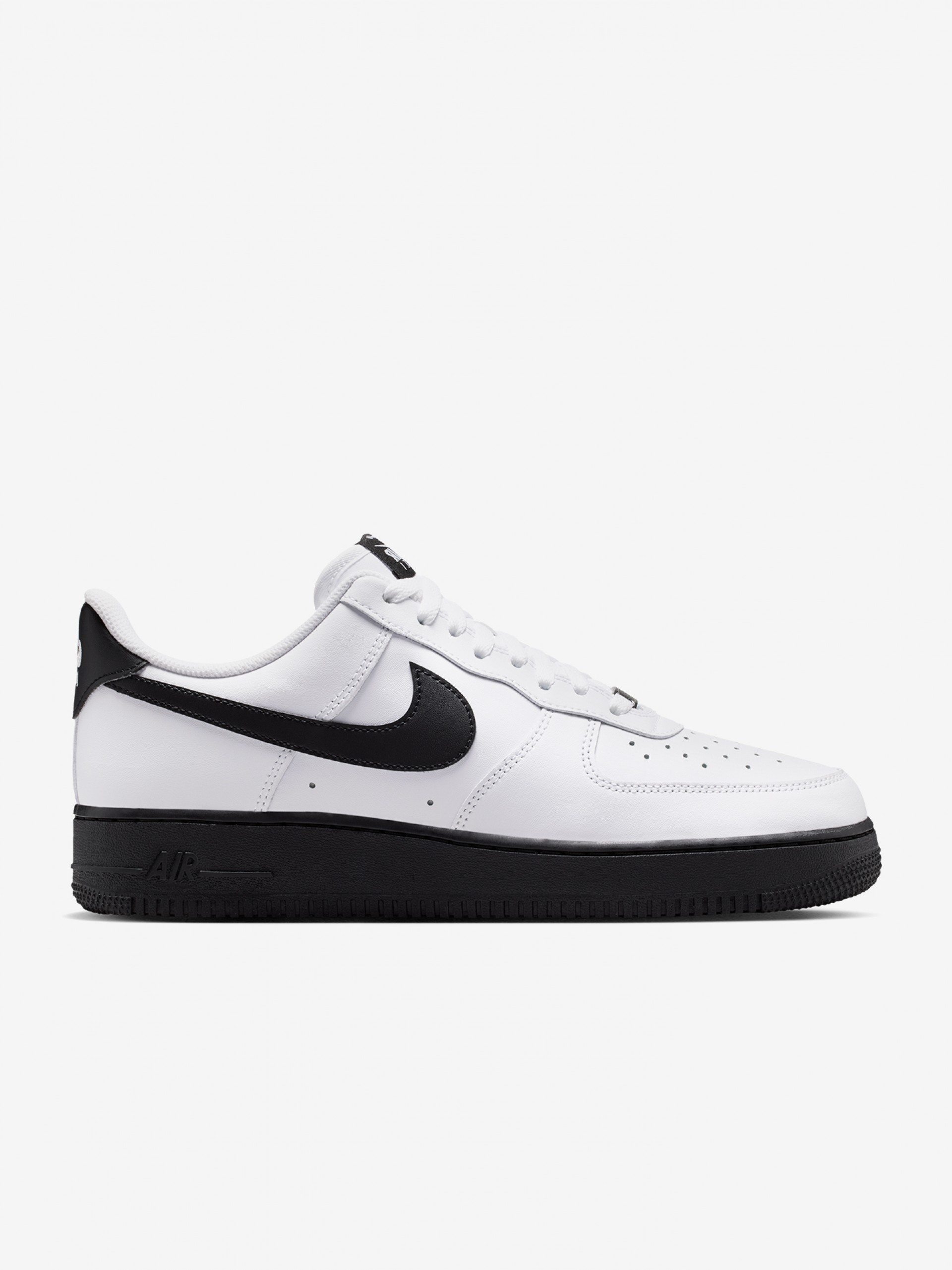 Zapatillas Nike Air Force 1 07 Blancas y Negras Para Hombre