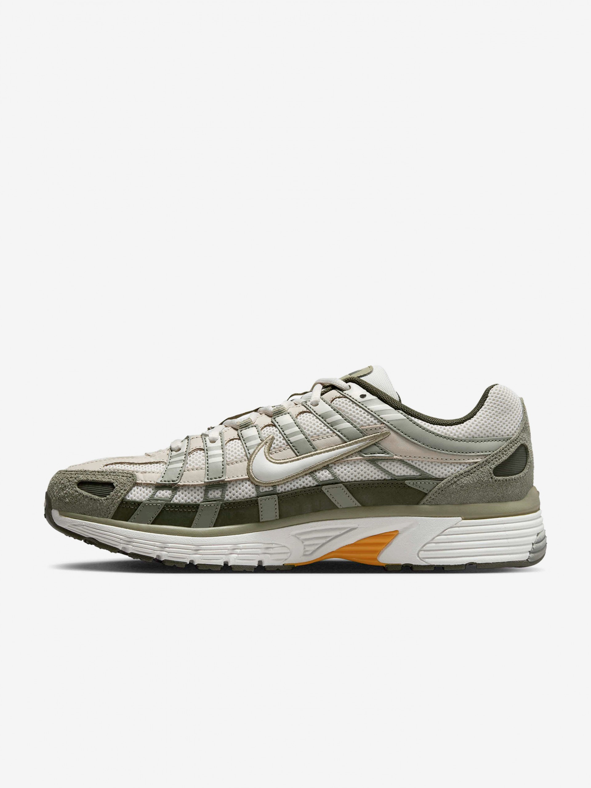 Sapatilhas Nike P-6000 Verdes e Brancas Para Homem