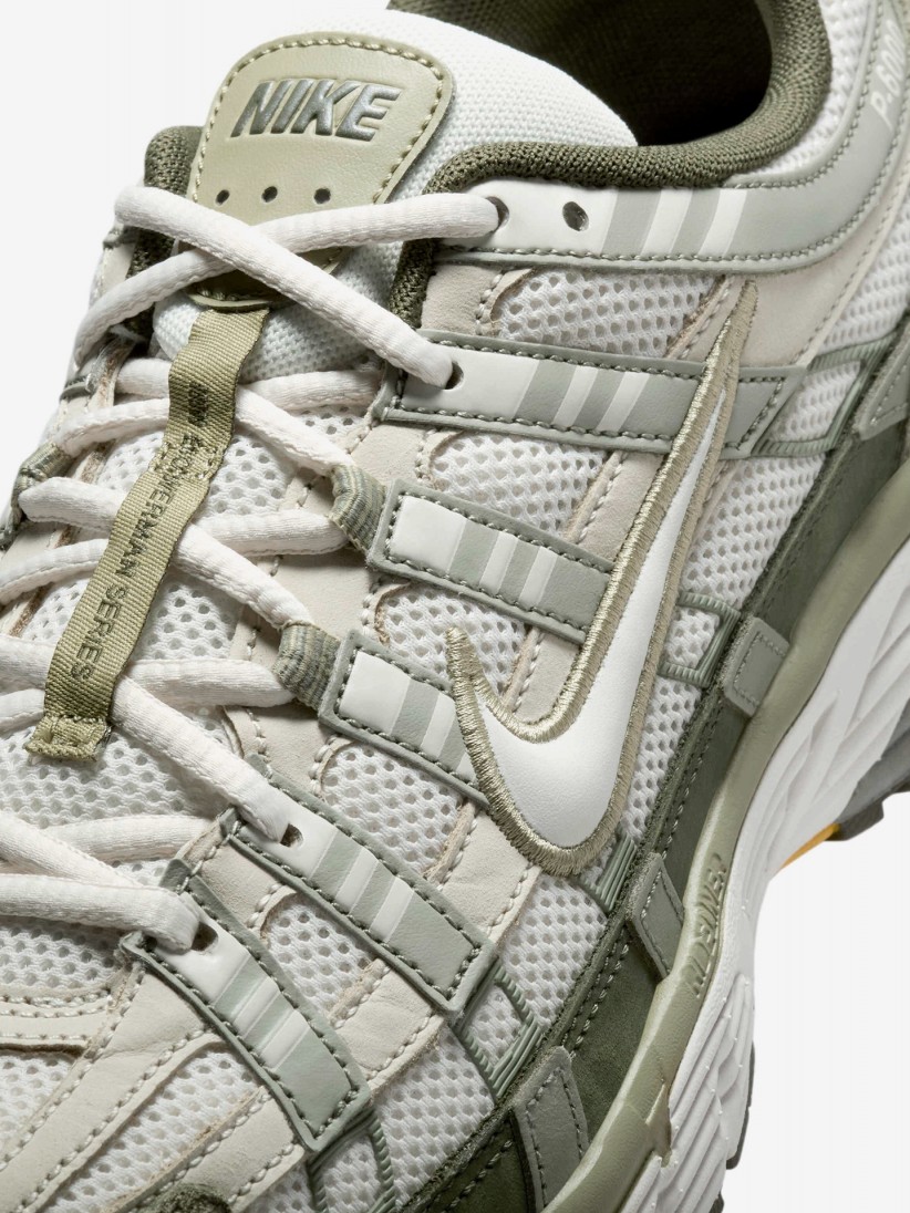 Sapatilhas Nike P-6000 Verdes e Brancas Para Homem