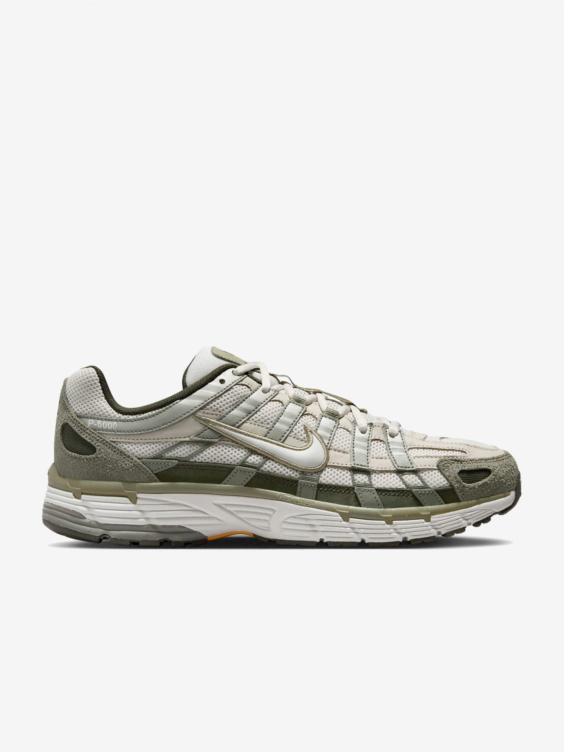 Zapatillas Nike P-6000 Verdes y Blancas Para Hombre