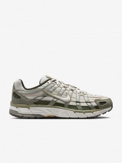 Sapatilhas Nike P-6000 Verdes e Brancas Para Homem