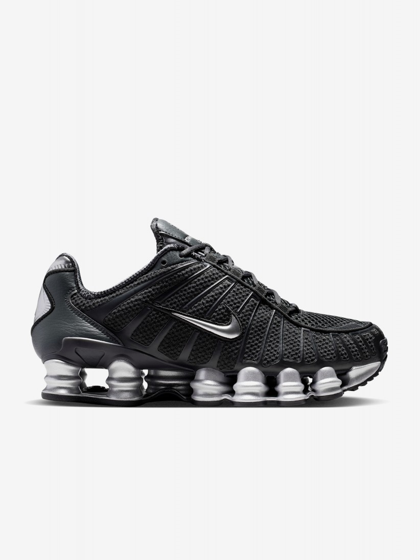 Sapatilhas Nike Shox TL Cinzentas e Prateadas Para Mulher