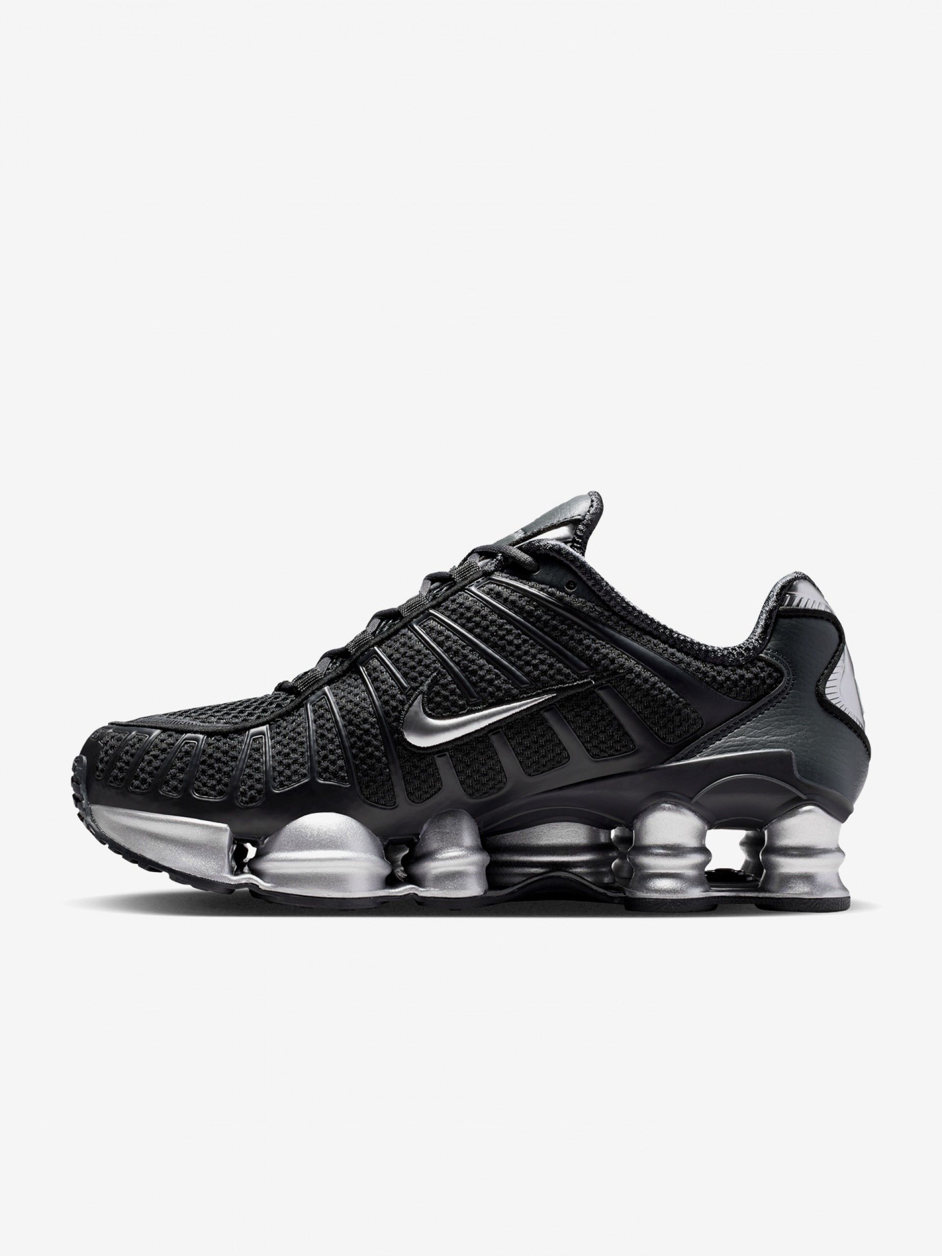 Nike Shox TL Grey and Silver Sneakers For Women