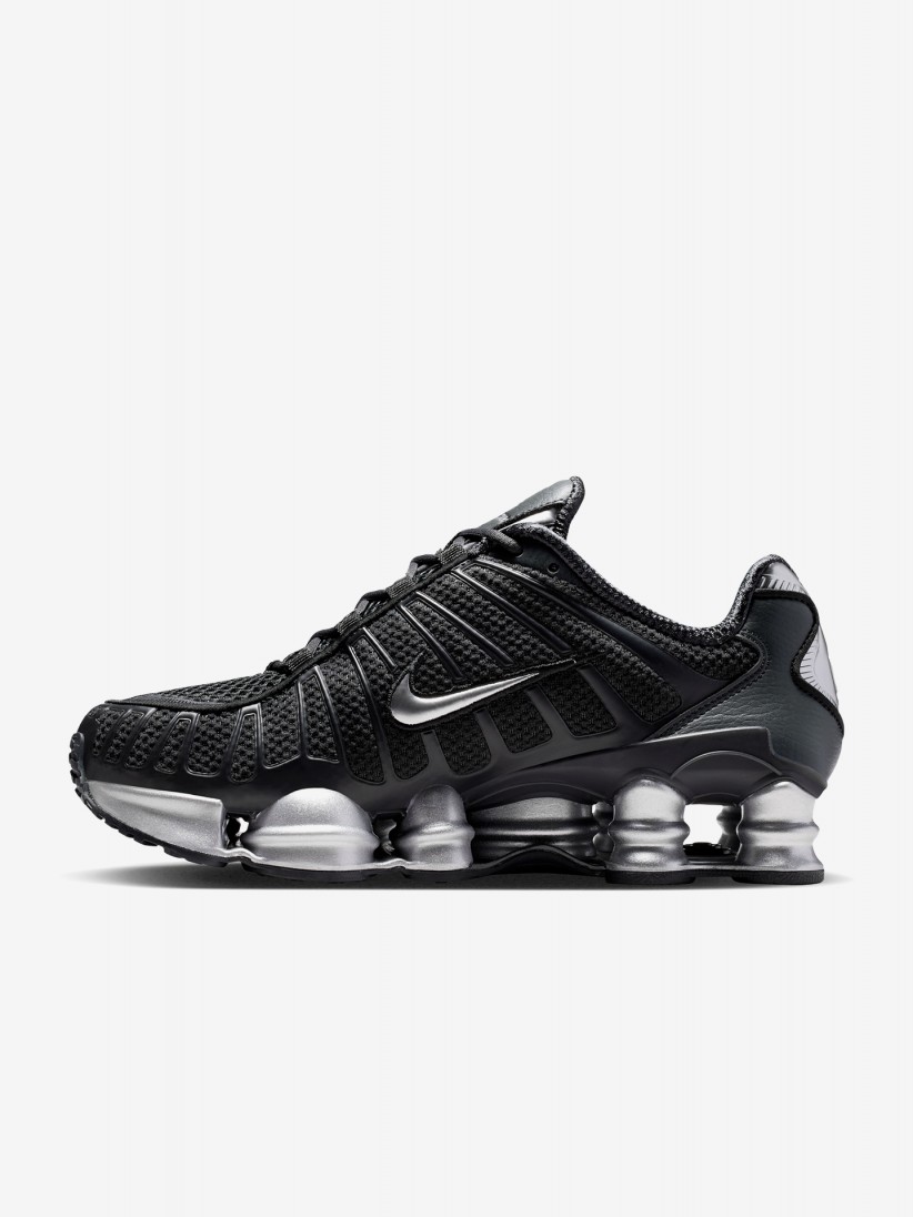 Sapatilhas Nike Shox TL Cinzentas e Prateadas Para Mulher