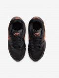 Nike Air Max 90 Mesh Lace Black and Orange Sneakers For Children