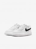 Nike Force 1 Low Lace Tech White and Black Sneakers For Children
