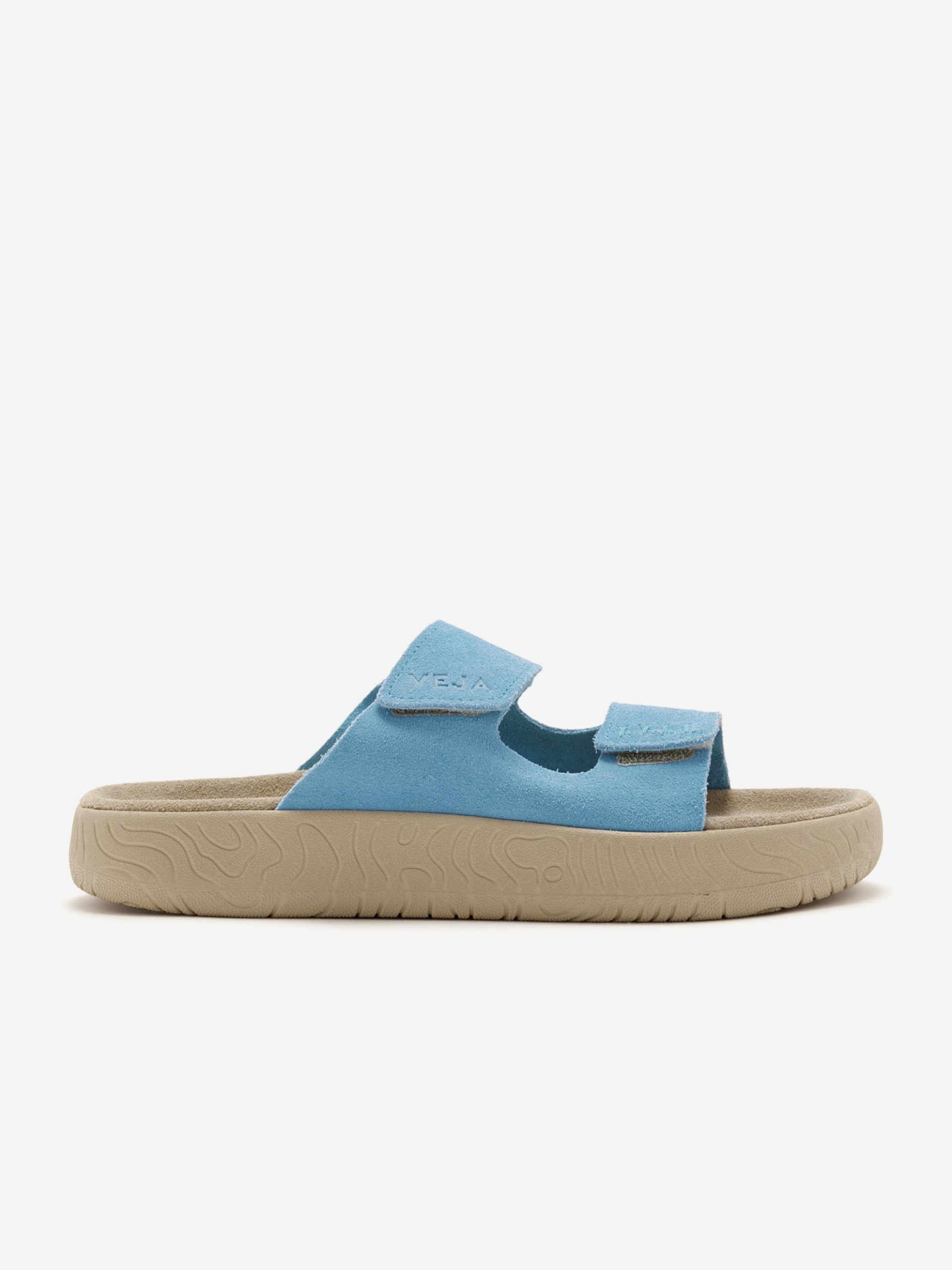 Veja Etna Blue Suede Slides