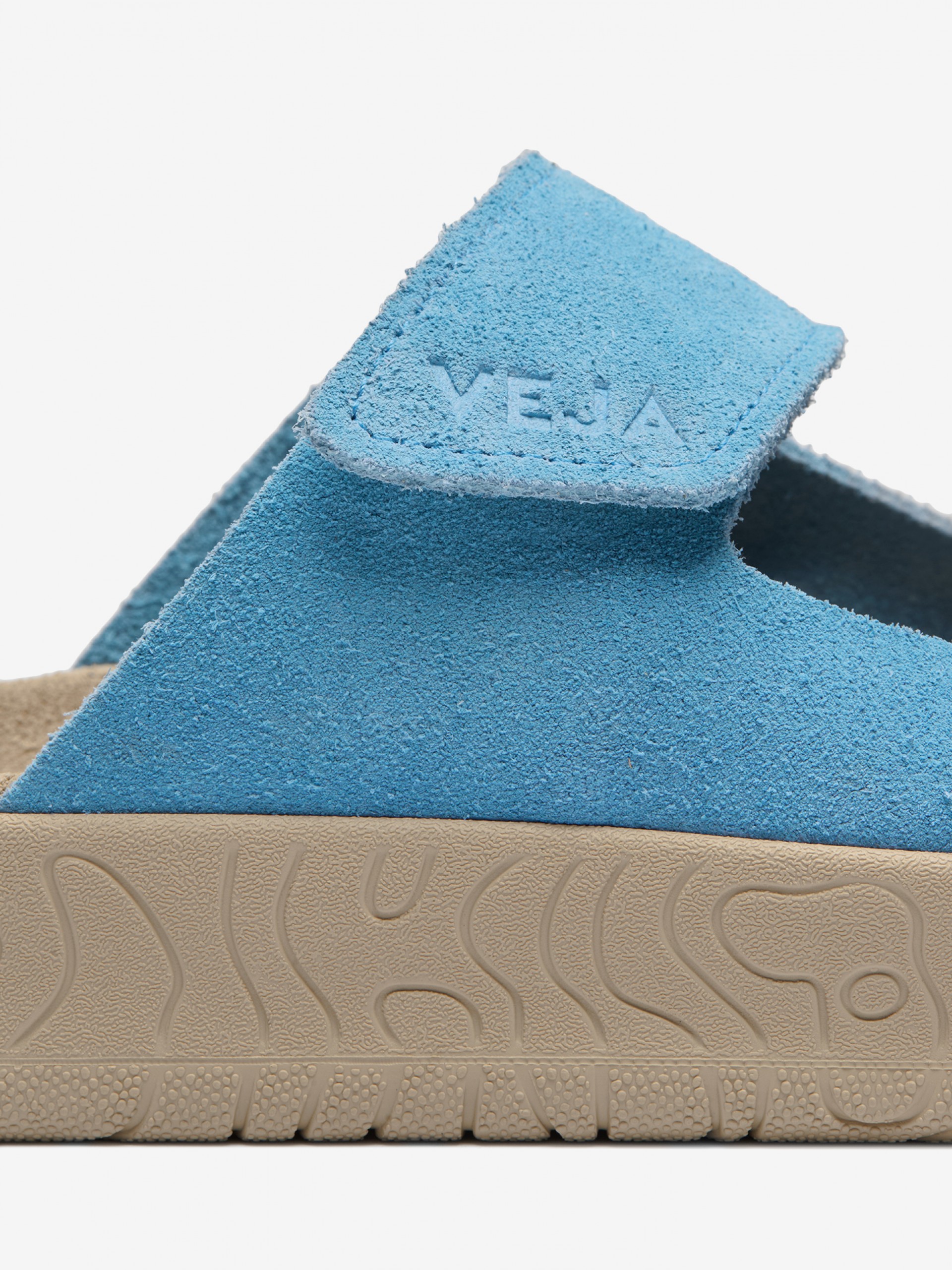 Veja Etna Blue Suede Slides