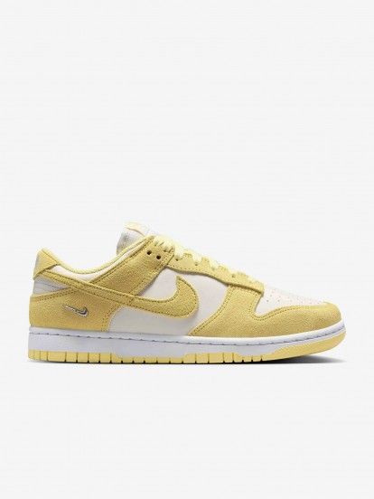 Sapatilhas Nike Dunk Low SE Amarelas e Bege Para Mulher