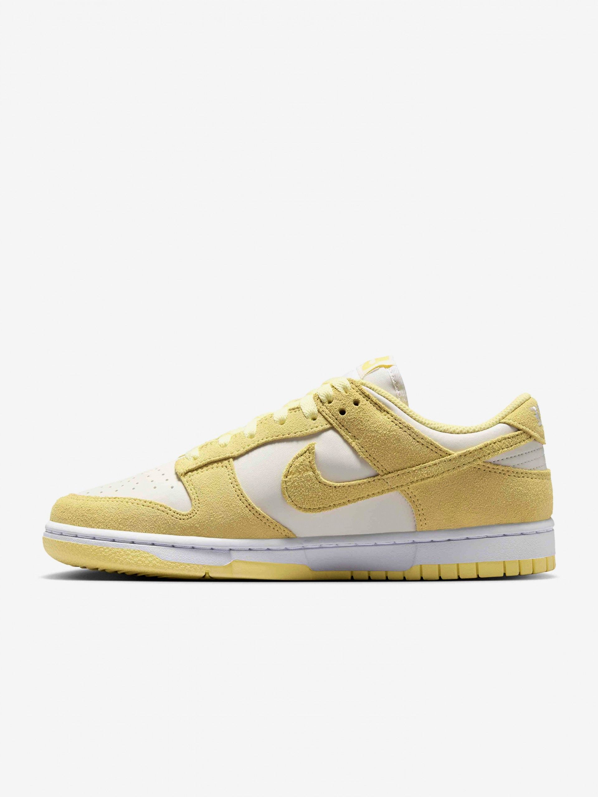 Sapatilhas Nike Dunk Low SE Amarelas e Bege Para Mulher
