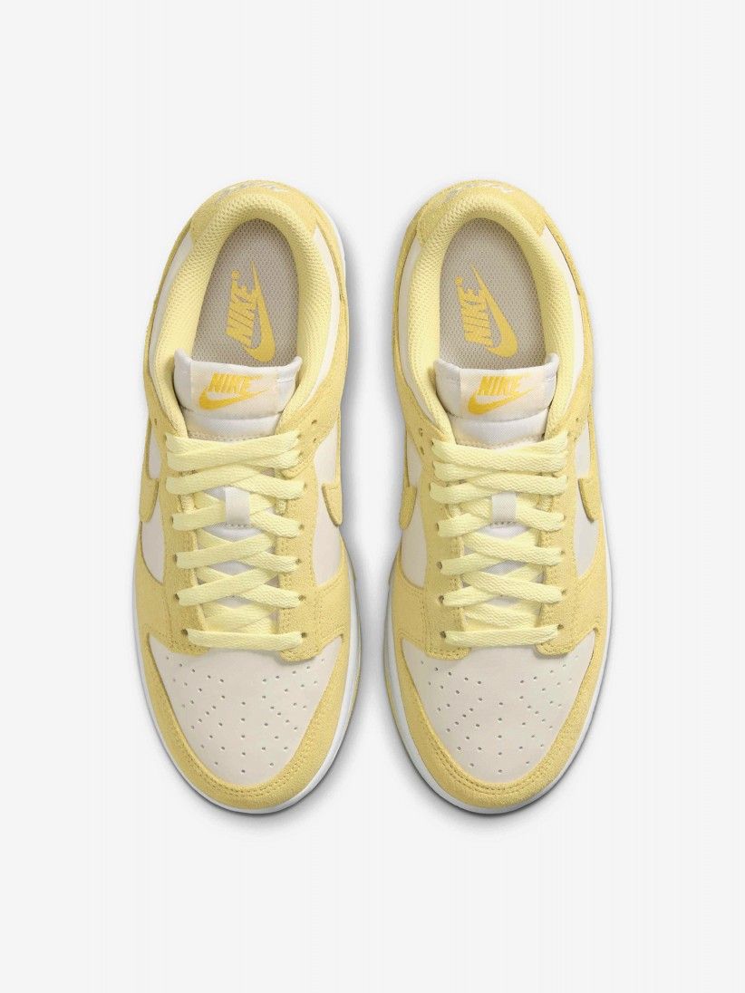 Sapatilhas Nike Dunk Low SE Amarelas e Bege Para Mulher