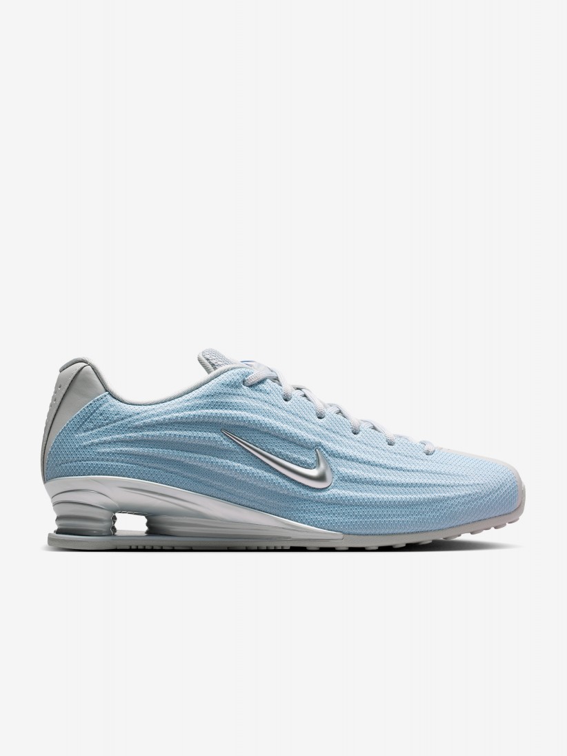 Nike Shox Z Blue and Silver Sneakers For Women