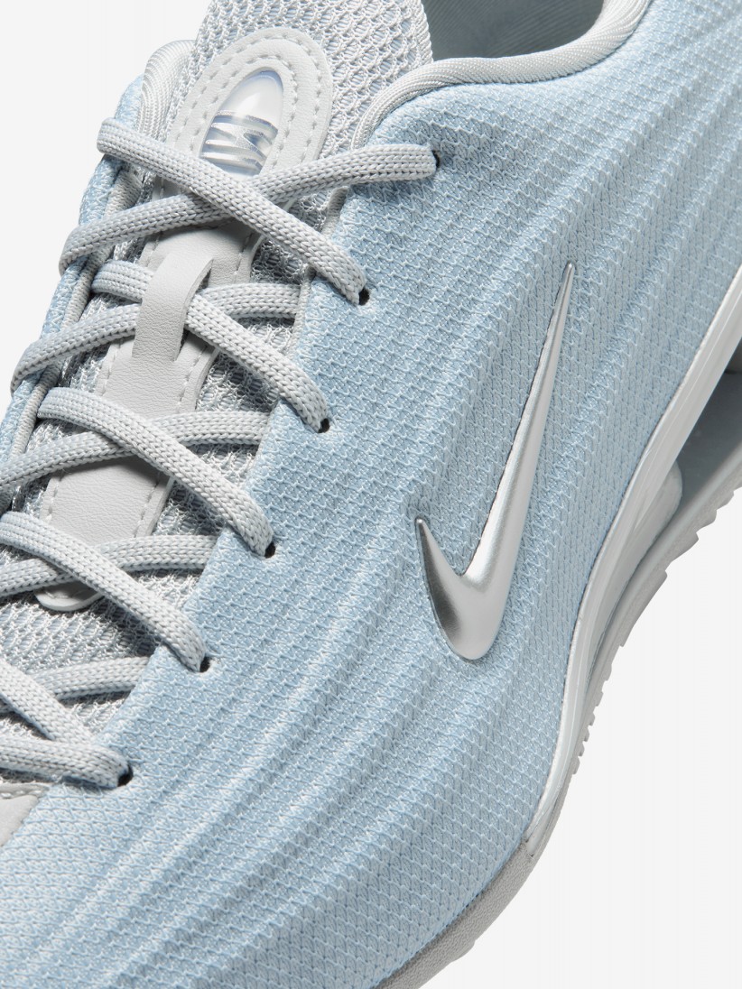 Nike Shox Z Blue and Silver Sneakers For Women