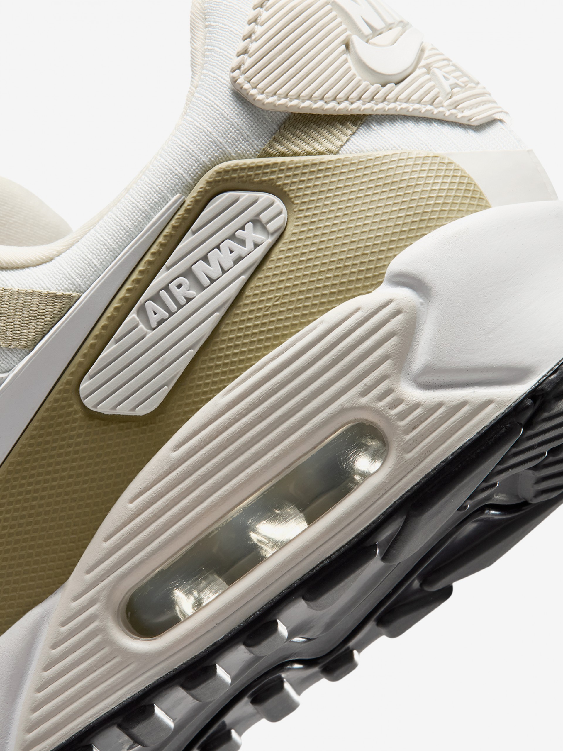 Zapatillas Nike Air Max 90 Beige y Verdes Para Hombre