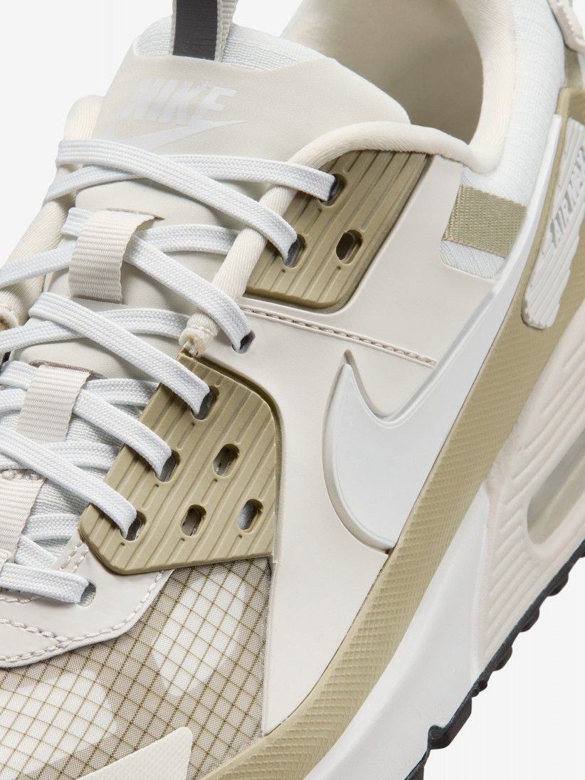 Sapatilhas Nike Air Max 90 Bege e Verdes Para Homem