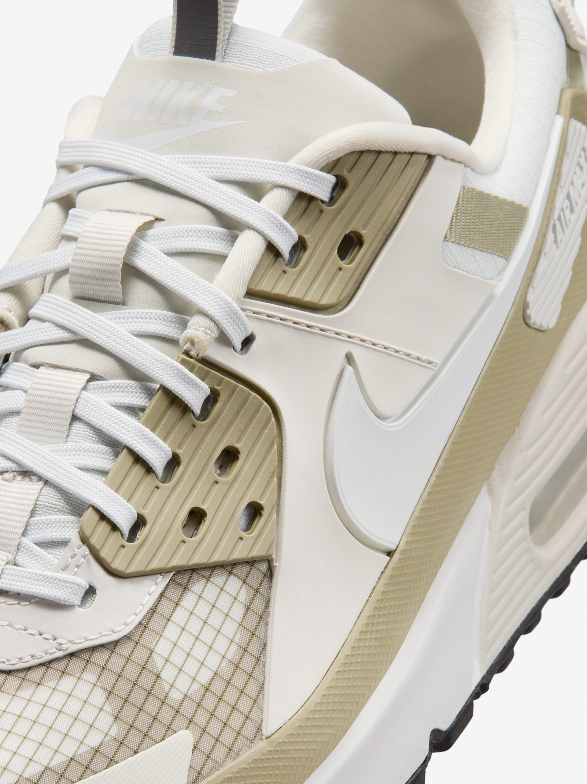 Zapatillas Nike Air Max 90 Beige y Verdes Para Hombre