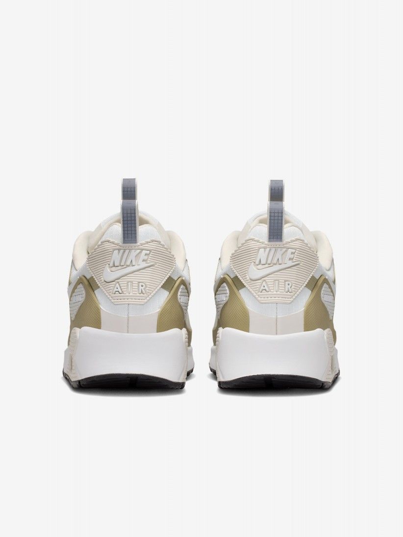 Sapatilhas Nike Air Max 90 Bege e Verdes Para Homem