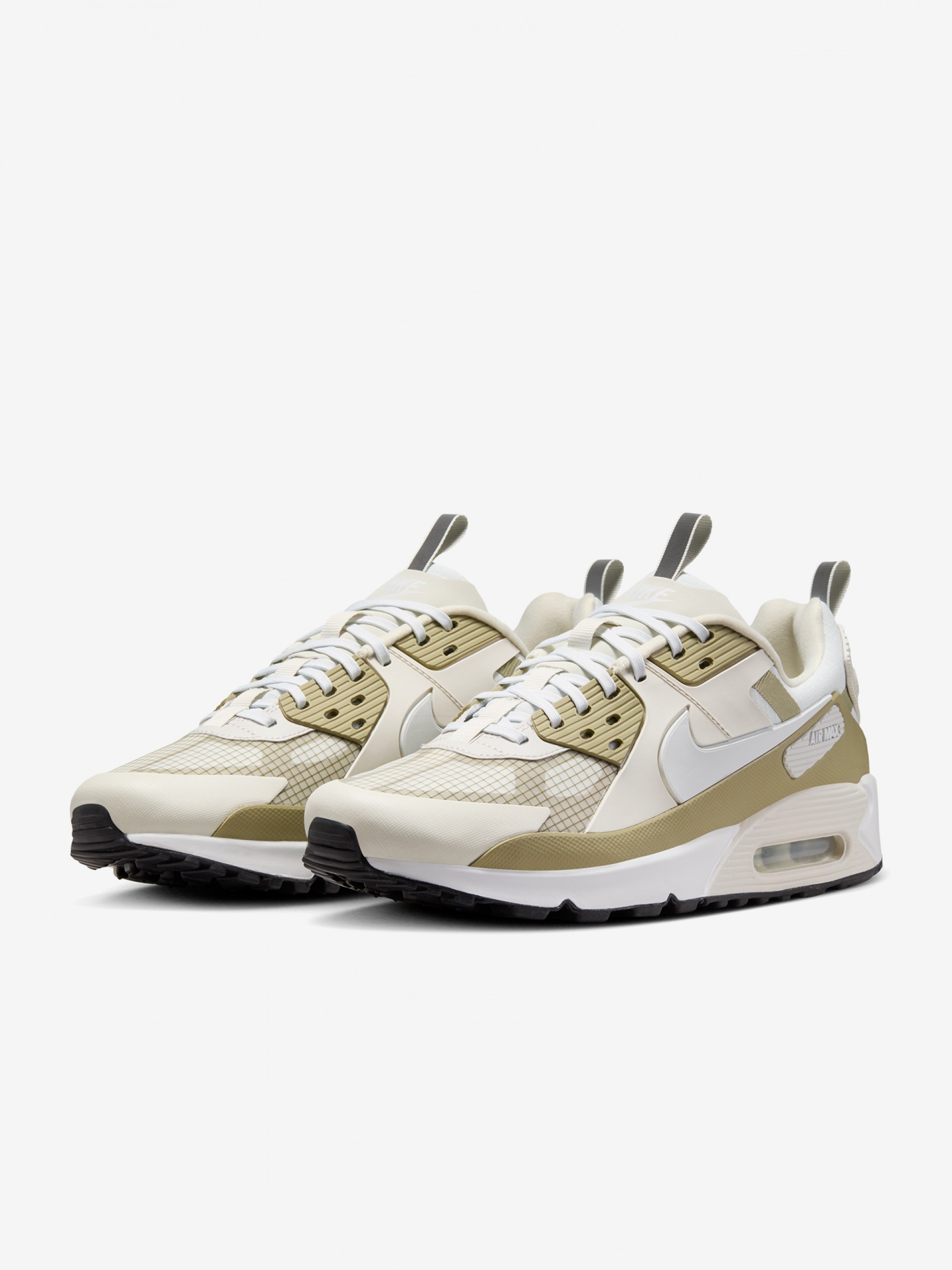 Sapatilhas Nike Air Max 90 Bege e Verdes Para Homem
