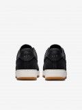 Zapatillas Nike Air Force 1 07 LV8 Negras De Tela Vaquera y Gamuza Para Hombre
